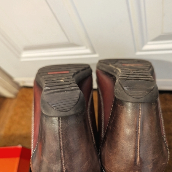 Pikolinos Wedge Leather Sneaker Boots 39 US 8.5 / 9 GUC Spain - Picture 7 of 9